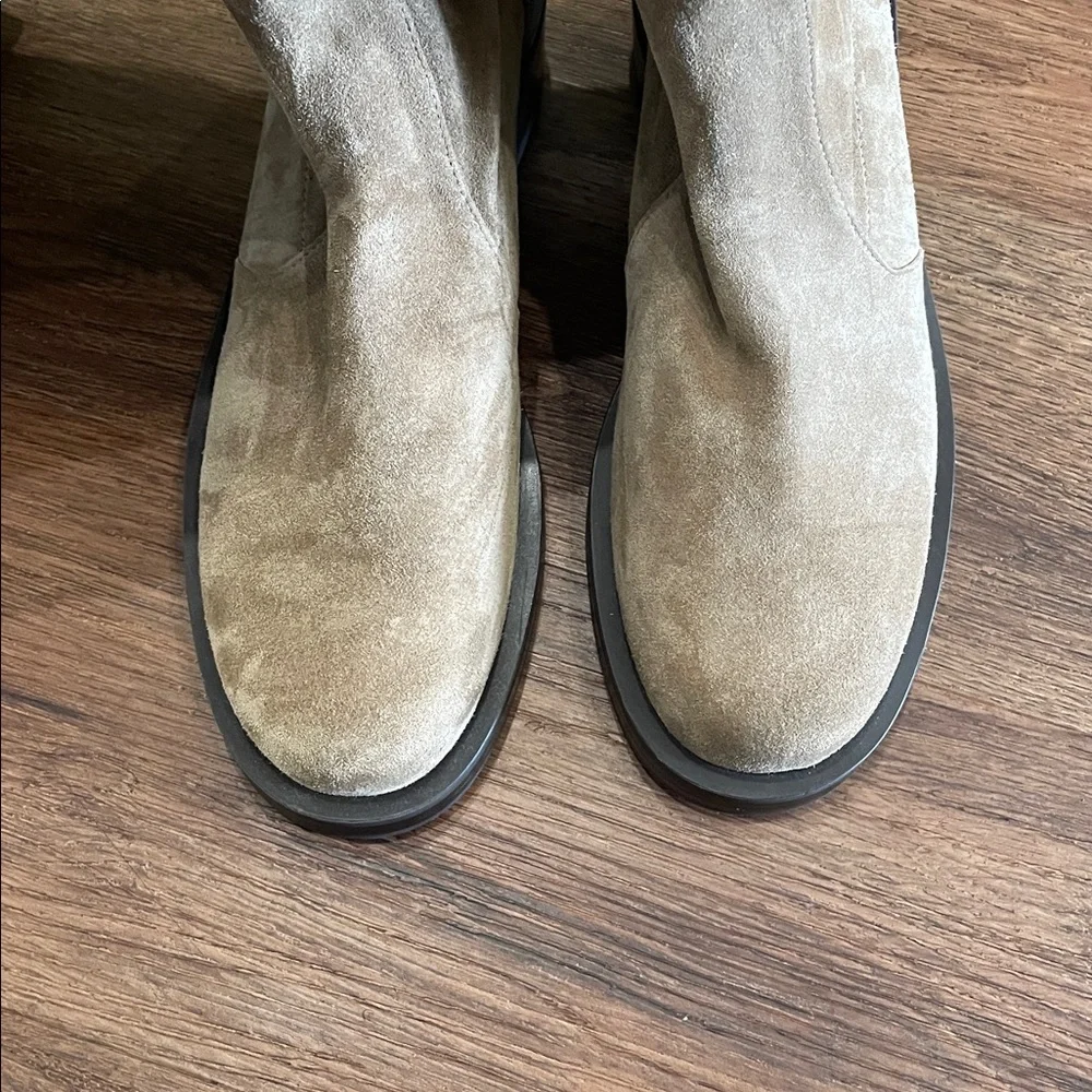 New Stuart Weitzman Mercer Suede Knee High Boots